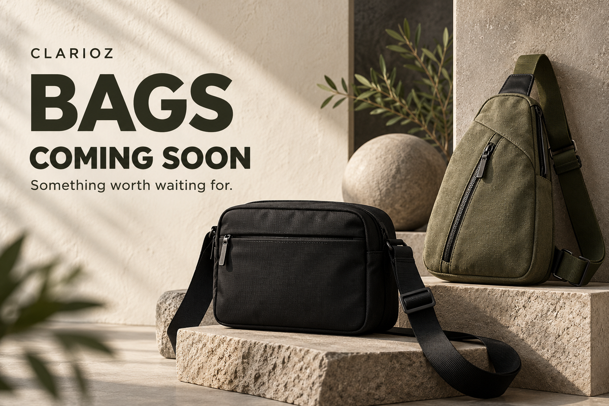 CLARIOZ Bags — Coming Soon