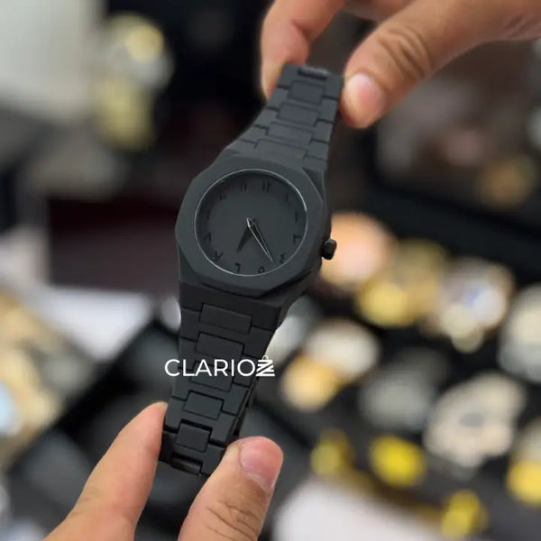 Arabic Aura Watch – Total Black Elegance in Every Detail. Boldness in Every Moment.